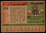 1955 Topps #112 Nelson King<br />B55T 03 2744<br /><a class='button AddToCart' data-ajax='true' data-ajax-mode='replace' data-ajax-update='#cart-info' href='/AddToCart?itemId=7033039&quantity=1&type=0'>Add To Cart</a>