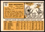 1963 Topps #152 Ron Nischwitz<br />B63T 10 9359<br /><a class='button AddToCart' data-ajax='true' data-ajax-mode='replace' data-ajax-update='#cart-info' href='/AddToCart?itemId=7033115&quantity=1&type=0'>Add To Cart</a>