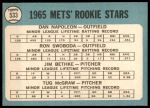 1965 Topps #533  -  Tug McGraw / Ron Swoboda / Jim Bethke / Dan Napoleon Mets Rookies<br />B65T 12 6809<br /><a class='button AddToCart' data-ajax='true' data-ajax-mode='replace' data-ajax-update='#cart-info' href='/AddToCart?itemId=7034006&quantity=1&type=0'>Add To Cart</a>