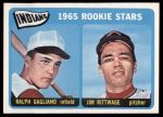 1965 Topps #501  -  Jim Rittwage / Ralph Gagliano Indians Rookies<br />B65T 12 6834<br /><a class='button AddToCart' data-ajax='true' data-ajax-mode='replace' data-ajax-update='#cart-info' href='/AddToCart?itemId=7034056&quantity=1&type=0'>Add To Cart</a>