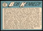 1965 Topps #457 Bob Kennedy<br />B65T 12 6905<br /><a class='button AddToCart' data-ajax='true' data-ajax-mode='replace' data-ajax-update='#cart-info' href='/AddToCart?itemId=7034141&quantity=1&type=0'>Add To Cart</a>