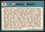 1965 Topps #32 Herman Franks<br />B65T 12 7107<br /><a class='button AddToCart' data-ajax='true' data-ajax-mode='replace' data-ajax-update='#cart-info' href='/AddToCart?itemId=7034345&quantity=1&type=0'>Add To Cart</a>