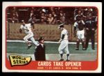 1965 Topps #132  -  Mike Shannon / Whitey Ford / Elston Howard 1964 World Series - Game #1 - Cards Take Opener<br />B65T 12 7131<br /><a class='button AddToCart' data-ajax='true' data-ajax-mode='replace' data-ajax-update='#cart-info' href='/AddToCart?itemId=7034369&quantity=1&type=0'>Add To Cart</a>