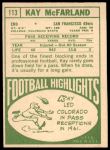 1968 Topps #113 Kay McFarland<br />F68T 05 6675<br /><a class='button AddToCart' data-ajax='true' data-ajax-mode='replace' data-ajax-update='#cart-info' href='/AddToCart?itemId=7034531&quantity=1&type=0'>Add To Cart</a>