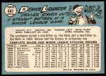 1965 Topps #441 Denver Lemaster<br />B65T 12 7329<br /><a class='button AddToCart' data-ajax='true' data-ajax-mode='replace' data-ajax-update='#cart-info' href='/AddToCart?itemId=7034633&quantity=1&type=0'>Add To Cart</a>