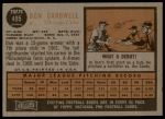 1962 Topps #495 Don Cardwell<br />B62T 12 4536<br /><a class='button AddToCart' data-ajax='true' data-ajax-mode='replace' data-ajax-update='#cart-info' href='/AddToCart?itemId=7034709&quantity=1&type=0'>Add To Cart</a>