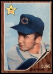 1962 Topps #362 Ty Cline<br />B62T 12 4574<br /><a class='button AddToCart' data-ajax='true' data-ajax-mode='replace' data-ajax-update='#cart-info' href='/AddToCart?itemId=7034747&quantity=1&type=0'>Add To Cart</a>