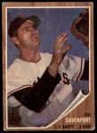 1962 Topps #9 Jim Davenport<br />B62T 12 4713<br /><a class='button AddToCart' data-ajax='true' data-ajax-mode='replace' data-ajax-update='#cart-info' href='/AddToCart?itemId=7034893&quantity=1&type=0'>Add To Cart</a>