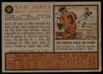 1962 Topps #92 Sam Jones<br />B62T 12 4752<br /><a class='button AddToCart' data-ajax='true' data-ajax-mode='replace' data-ajax-update='#cart-info' href='/AddToCart?itemId=7034938&quantity=1&type=0'>Add To Cart</a>