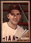 1962 Topps #107 Mike McCormick<br />B62T 12 4760<br /><a class='button AddToCart' data-ajax='true' data-ajax-mode='replace' data-ajax-update='#cart-info' href='/AddToCart?itemId=7034946&quantity=1&type=0'>Add To Cart</a>
