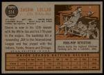 1962 Topps #514 Sherm Lollar<br />B62T 12 4781<br /><a class='button AddToCart' data-ajax='true' data-ajax-mode='replace' data-ajax-update='#cart-info' href='/AddToCart?itemId=7034967&quantity=1&type=0'>Add To Cart</a>