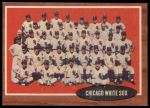 1962 Topps #113 NRM  White Sox Team<br />B62T 12 4811<br /><a class='button AddToCart' data-ajax='true' data-ajax-mode='replace' data-ajax-update='#cart-info' href='/AddToCart?itemId=7034997&quantity=1&type=0'>Add To Cart</a>