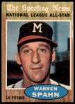 #399 All-Star Warren Spahn 