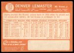 1964 Topps #152 Denver Lemaster<br />B64T 12 6892<br /><a class='button AddToCart' data-ajax='true' data-ajax-mode='replace' data-ajax-update='#cart-info' href='/AddToCart?itemId=7035593&quantity=1&type=0'>Add To Cart</a>