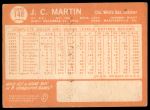 1964 Topps #148 J.C. Martin<br />B64T 12 6994<br /><a class='button AddToCart' data-ajax='true' data-ajax-mode='replace' data-ajax-update='#cart-info' href='/AddToCart?itemId=7035743&quantity=1&type=0'>Add To Cart</a>