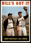 1964 Topps #268  -  Bill Virdon / Danny Murtaugh Bill's Got It<br />B64T 12 7011<br /><a class='button AddToCart' data-ajax='true' data-ajax-mode='replace' data-ajax-update='#cart-info' href='/AddToCart?itemId=7035760&quantity=1&type=0'>Add To Cart</a>