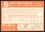 1964 Topps #181 Dave Wickersham<br />B64T 12 7019<br /><a class='button AddToCart' data-ajax='true' data-ajax-mode='replace' data-ajax-update='#cart-info' href='/AddToCart?itemId=7035768&quantity=1&type=0'>Add To Cart</a>