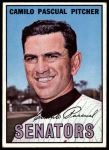 1967 Topps #71 Camilo Pascual<br />B67T 14 4001<br /><a class='button AddToCart' data-ajax='true' data-ajax-mode='replace' data-ajax-update='#cart-info' href='/AddToCart?itemId=7036016&quantity=1&type=0'>Add To Cart</a>
