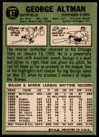1967 Topps #87 George Altman<br />B67T 14 4010<br /><a class='button AddToCart' data-ajax='true' data-ajax-mode='replace' data-ajax-update='#cart-info' href='/AddToCart?itemId=7036025&quantity=1&type=0'>Add To Cart</a>
