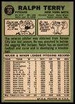 1967 Topps #59 Ralph Terry<br />B67T 14 4042<br /><a class='button AddToCart' data-ajax='true' data-ajax-mode='replace' data-ajax-update='#cart-info' href='/AddToCart?itemId=7036058&quantity=1&type=0'>Add To Cart</a>