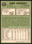 1967 Topps #111 John Kennedy<br />B67T 14 4106<br /><a class='button AddToCart' data-ajax='true' data-ajax-mode='replace' data-ajax-update='#cart-info' href='/AddToCart?itemId=7036122&quantity=1&type=0'>Add To Cart</a>