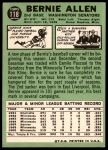 1967 Topps #118 Bernie Allen<br />B67T 14 4110<br /><a class='button AddToCart' data-ajax='true' data-ajax-mode='replace' data-ajax-update='#cart-info' href='/AddToCart?itemId=7036126&quantity=1&type=0'>Add To Cart</a>