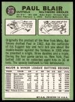 1967 Topps #319 Paul Blair<br />B67T 14 4128<br /><a class='button AddToCart' data-ajax='true' data-ajax-mode='replace' data-ajax-update='#cart-info' href='/AddToCart?itemId=7036144&quantity=1&type=0'>Add To Cart</a>