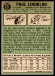 1967 Topps #227 Paul Lindblad<br />B67T 14 4153<br /><a class='button AddToCart' data-ajax='true' data-ajax-mode='replace' data-ajax-update='#cart-info' href='/AddToCart?itemId=7036169&quantity=1&type=0'>Add To Cart</a>
