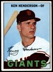 1967 Topps #383 Ken Henderson<br />B67T 14 4184<br /><a class='button AddToCart' data-ajax='true' data-ajax-mode='replace' data-ajax-update='#cart-info' href='/AddToCart?itemId=7036200&quantity=1&type=0'>Add To Cart</a>