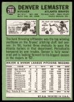 1967 Topps #288 Denver Lemaster<br />B67T 14 4235<br /><a class='button AddToCart' data-ajax='true' data-ajax-mode='replace' data-ajax-update='#cart-info' href='/AddToCart?itemId=7036251&quantity=1&type=0'>Add To Cart</a>