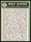 1967 Topps #294 Walter Alston<br />B67T 14 4238<br /><a class='button AddToCart' data-ajax='true' data-ajax-mode='replace' data-ajax-update='#cart-info' href='/AddToCart?itemId=7036254&quantity=1&type=0'>Add To Cart</a>