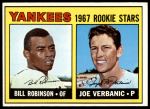 1967 Topps #442  -  Bill Robinson / Joe Verbanic Yankees Rookies<br />B67T 14 4301<br /><a class='button AddToCart' data-ajax='true' data-ajax-mode='replace' data-ajax-update='#cart-info' href='/AddToCart?itemId=7036317&quantity=1&type=0'>Add To Cart</a>