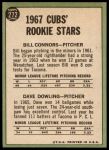 1967 Topps #272  -  Bill Connors / Dave Dowling Cubs Rookies<br />B67T 14 4530<br /><a class='button AddToCart' data-ajax='true' data-ajax-mode='replace' data-ajax-update='#cart-info' href='/AddToCart?itemId=7036548&quantity=1&type=0'>Add To Cart</a>
