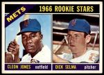 1966 Topps #67  -  Cleon Jones / Dick Selma Mets Rookies<br />B66T 14 3203<br /><a class='button AddToCart' data-ajax='true' data-ajax-mode='replace' data-ajax-update='#cart-info' href='/AddToCart?itemId=7036652&quantity=1&type=0'>Add To Cart</a>