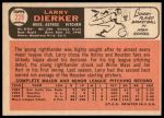 1966 Topps #228 Larry Dierker<br />B66T 14 4053<br /><a class='button AddToCart' data-ajax='true' data-ajax-mode='replace' data-ajax-update='#cart-info' href='/AddToCart?itemId=7037113&quantity=1&type=0'>Add To Cart</a>