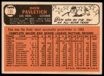 1966 Topps #196 Don Pavletich<br />B66T 14 4086<br /><a class='button AddToCart' data-ajax='true' data-ajax-mode='replace' data-ajax-update='#cart-info' href='/AddToCart?itemId=7037179&quantity=1&type=0'>Add To Cart</a>