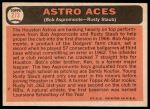 1966 Topps #273  -  Rusty Staub / Bob Aspromonte Astros Aces<br />B66T 14 3599<br /><a class='button AddToCart' data-ajax='true' data-ajax-mode='replace' data-ajax-update='#cart-info' href='/AddToCart?itemId=7037271&quantity=1&type=0'>Add To Cart</a>
