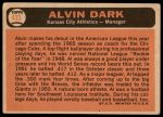 1966 Topps #433 Al Dark<br />B66T 14 4223<br /><a class='button AddToCart' data-ajax='true' data-ajax-mode='replace' data-ajax-update='#cart-info' href='/AddToCart?itemId=7037463&quantity=1&type=0'>Add To Cart</a>