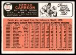 1966 Topps #513 Camilo Carreon<br />B66T 14 3819<br /><a class='button AddToCart' data-ajax='true' data-ajax-mode='replace' data-ajax-update='#cart-info' href='/AddToCart?itemId=7037670&quantity=1&type=0'>Add To Cart</a>