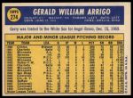 1970 Topps #274 Gerry Arrigo<br />B70T 12 2554<br /><a class='button AddToCart' data-ajax='true' data-ajax-mode='replace' data-ajax-update='#cart-info' href='/AddToCart?itemId=7038806&quantity=1&type=0'>Add To Cart</a>