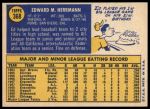 1970 Topps #368 Ed Herrmann<br />B70T 12 2609<br /><a class='button AddToCart' data-ajax='true' data-ajax-mode='replace' data-ajax-update='#cart-info' href='/AddToCart?itemId=7038861&quantity=1&type=0'>Add To Cart</a>