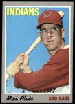 1970 Topps #85 Max Alvis<br />B70T 12 2681<br /><a class='button AddToCart' data-ajax='true' data-ajax-mode='replace' data-ajax-update='#cart-info' href='/AddToCart?itemId=7038933&quantity=1&type=0'>Add To Cart</a>