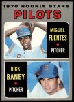 1970 Topps #88  -  Dick Baney / Miguel Fuentes Pilots Rookies<br />B70T 12 2714<br /><a class='button AddToCart' data-ajax='true' data-ajax-mode='replace' data-ajax-update='#cart-info' href='/AddToCart?itemId=7038966&quantity=1&type=0'>Add To Cart</a>