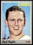 1970 Topps #76 Carl Taylor<br />B70T 12 3004<br /><a class='button AddToCart' data-ajax='true' data-ajax-mode='replace' data-ajax-update='#cart-info' href='/AddToCart?itemId=7039257&quantity=1&type=0'>Add To Cart</a>
