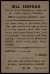 1953 Bowman T.V. & Radio NBC #40 Bill Conrad<br />P53S 00 0646<br /><a class='button AddToCart' data-ajax='true' data-ajax-mode='replace' data-ajax-update='#cart-info' href='/AddToCart?itemId=7039327&quantity=1&type=0'>Add To Cart</a>