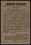 1953 Bowman T.V. & Radio NBC #74 Joseph Kearns<br />P53S 00 0649<br /><a class='button AddToCart' data-ajax='true' data-ajax-mode='replace' data-ajax-update='#cart-info' href='/AddToCart?itemId=7039334&quantity=1&type=0'>Add To Cart</a>