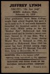 1953 Bowman T.V. & Radio NBC #52 Jeffrey Lynn<br />P53S 00 0659<br /><a class='button AddToCart' data-ajax='true' data-ajax-mode='replace' data-ajax-update='#cart-info' href='/AddToCart?itemId=7039358&quantity=1&type=0'>Add To Cart</a>