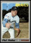 1970 Topps #160 Phil Niekro<br />B70T 12 3153<br /><a class='button AddToCart' data-ajax='true' data-ajax-mode='replace' data-ajax-update='#cart-info' href='/AddToCart?itemId=7039536&quantity=1&type=0'>Add To Cart</a>
