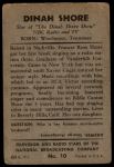 1953 Bowman T.V. & Radio NBC #10 Dinah Shore<br />P53S 00 0720<br /><a class='button AddToCart' data-ajax='true' data-ajax-mode='replace' data-ajax-update='#cart-info' href='/AddToCart?itemId=7039546&quantity=1&type=0'>Add To Cart</a>