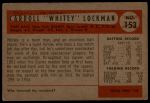 1954 Bowman #153 ALL Whitey Lockman<br />B54B 02 5998<br /><a class='button AddToCart' data-ajax='true' data-ajax-mode='replace' data-ajax-update='#cart-info' href='/AddToCart?itemId=7039547&quantity=1&type=0'>Add To Cart</a>